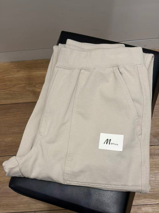 2026 New Arrival Washed Baggy Jogger Pants, Elastic-Waist Long Pants for Men/Women