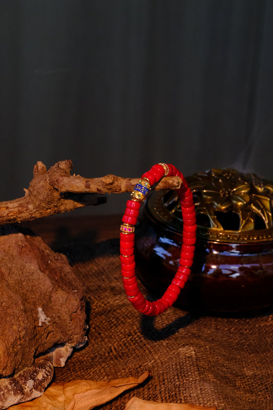 Yonghe Temple Sherpa Glass Mala