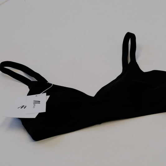 M&Miucy Lightweight Seamless Cotton Bra for Women, Barely-There Feel Everyday Versatile Underwear