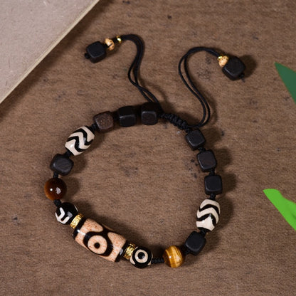 Vintage Dzi Bead Red Rope Luck Bracelet for Men Women, Wholesale
