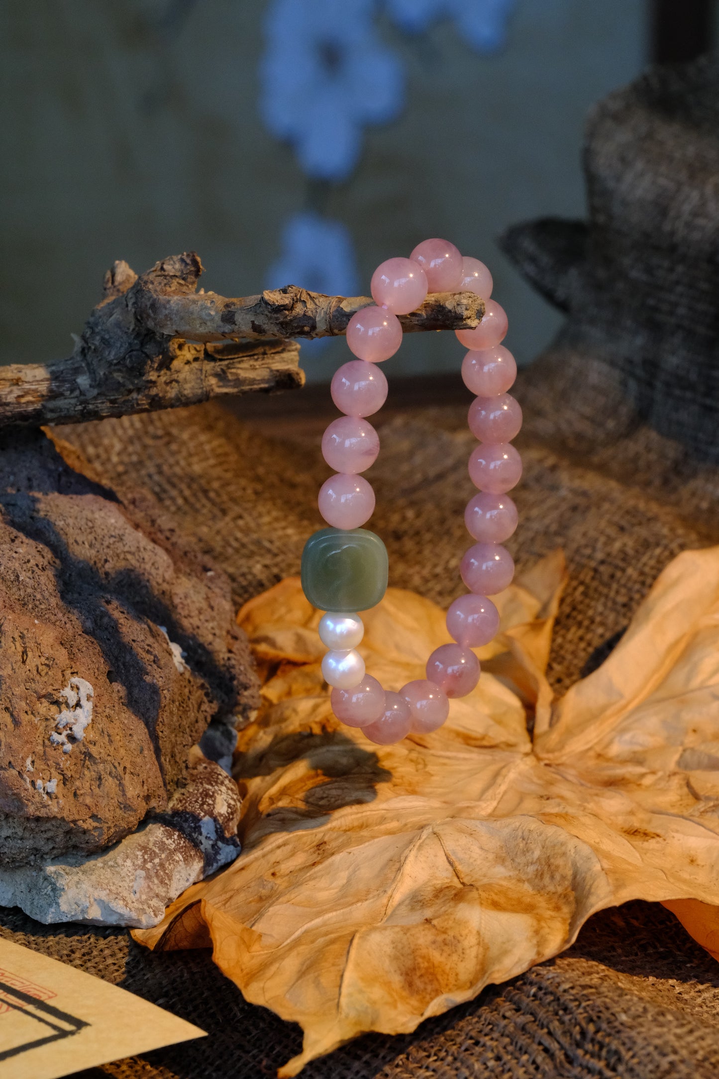 Peach Blossom Mist Bracelet