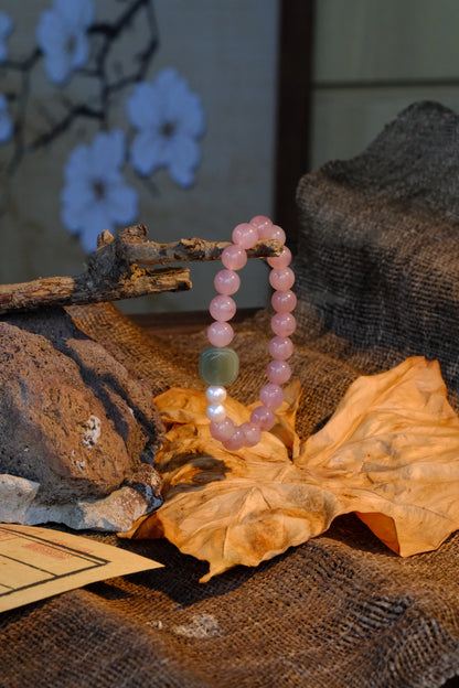 Peach Blossom Mist Bracelet