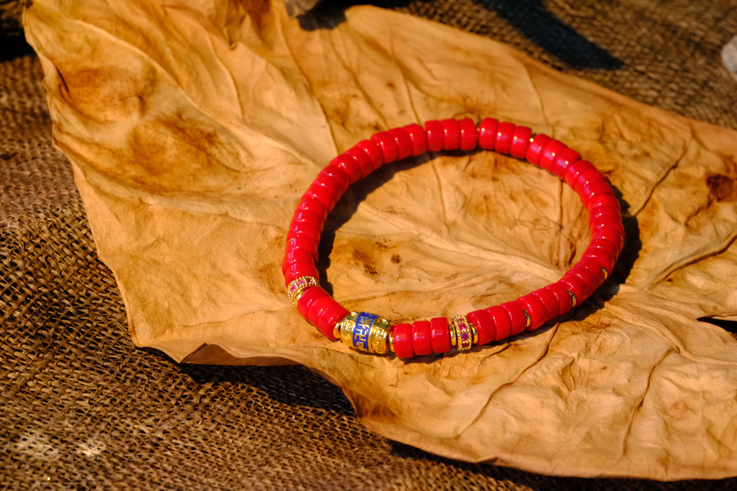 Yonghe Temple Sherpa Glass Mala