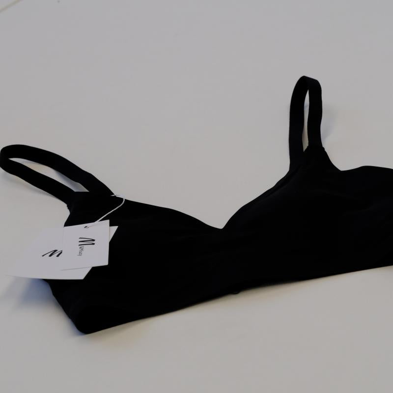 M&Miucy Lightweight Seamless Cotton Bra for Women, Barely-There Feel Everyday Versatile Underwear