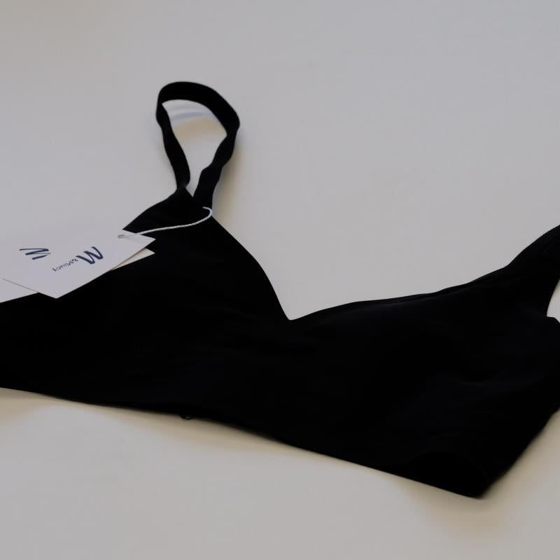 M&Miucy Lightweight Seamless Cotton Bra for Women, Barely-There Feel Everyday Versatile Underwear