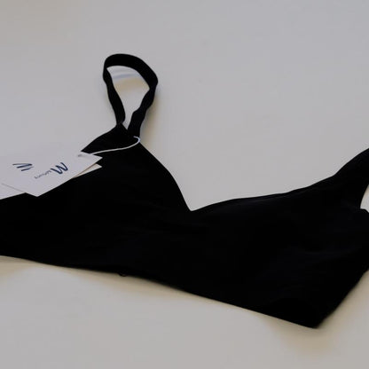 M&Miucy Lightweight Seamless Cotton Bra for Women, Barely-There Feel Everyday Versatile Underwear