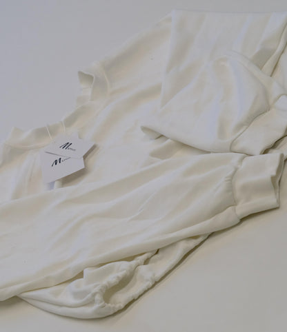 M&Miucy Korean-Style Minimalist Cropped Long-Sleeve Hoodie for Women