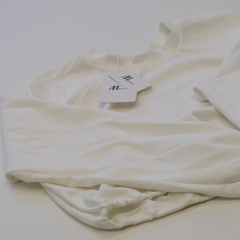 M&Miucy Korean-Style Minimalist Cropped Long-Sleeve Hoodie for Women