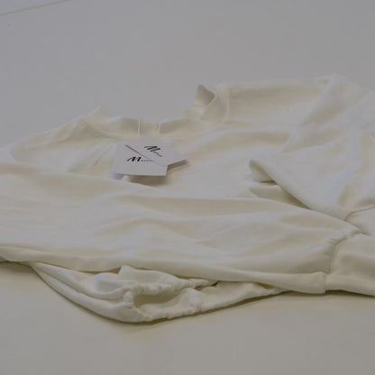 M&Miucy Korean-Style Minimalist Cropped Long-Sleeve Hoodie for Women