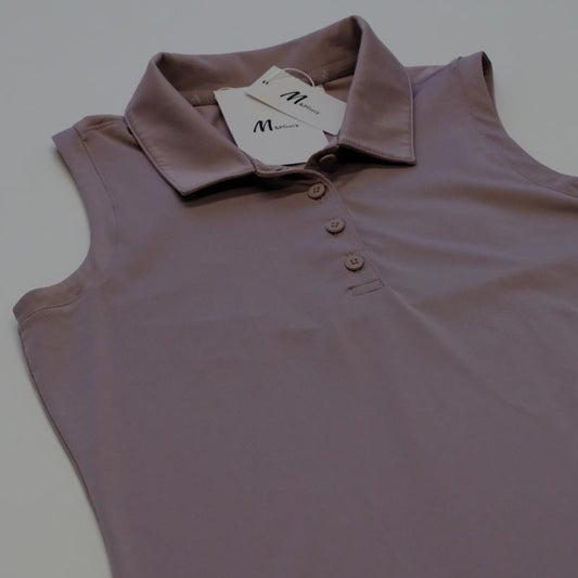 M&Miucy Sports jerseys Golf-Style Women's Sleeveless , Slim-Fit Outdoor Work & Casual Top