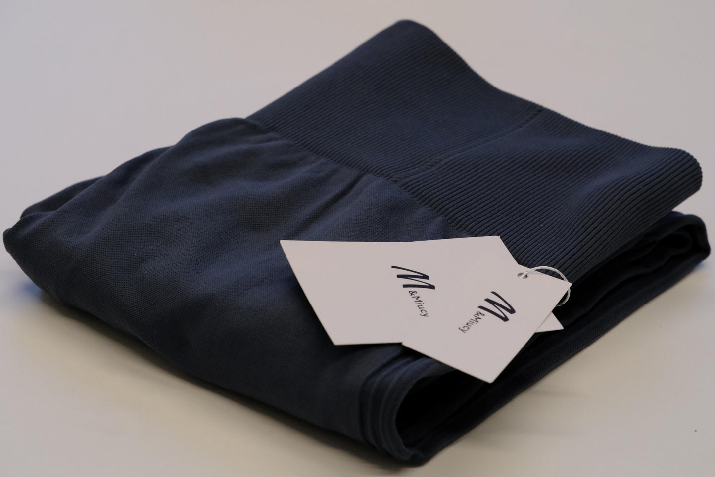 M&Miucy Women's High-Waisted Tummy Control Leggings, Stretch Slim-Fit Pants for Outerwear & Layering